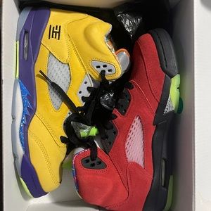 Retro 5 "What The" Brand new